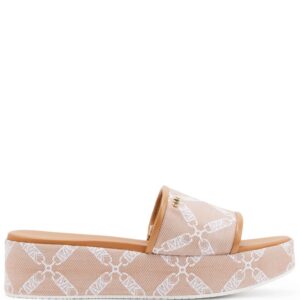 Michael Kors  Ember canvas platform sandals