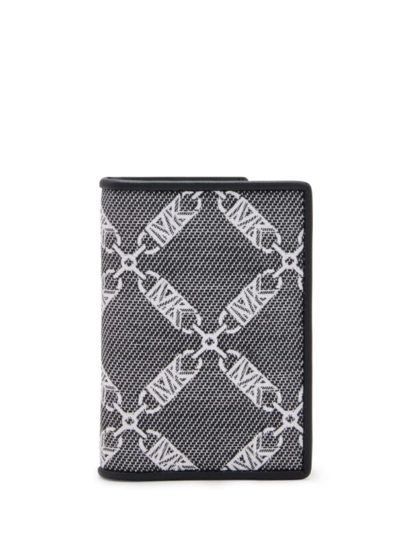 Michael Kors monogram-jacquard bi-fold cardholder