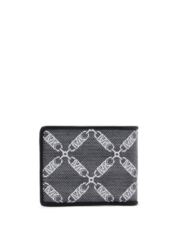 Michael Kors monogram-jacquard bi-fold wallet - Image 2