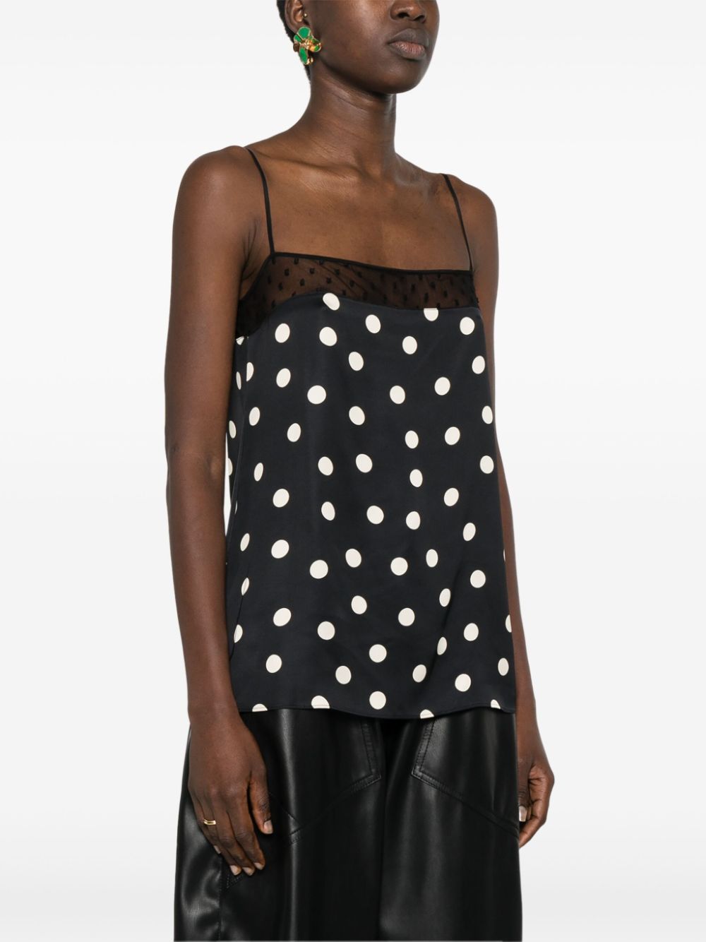 Stella McCartney polka-dot satin top - Image 3