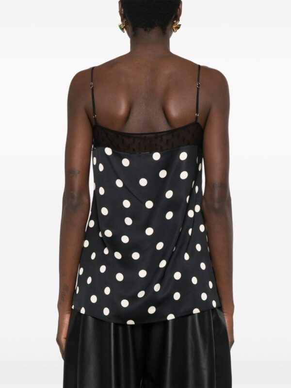 Stella McCartney polka-dot satin top - Image 4