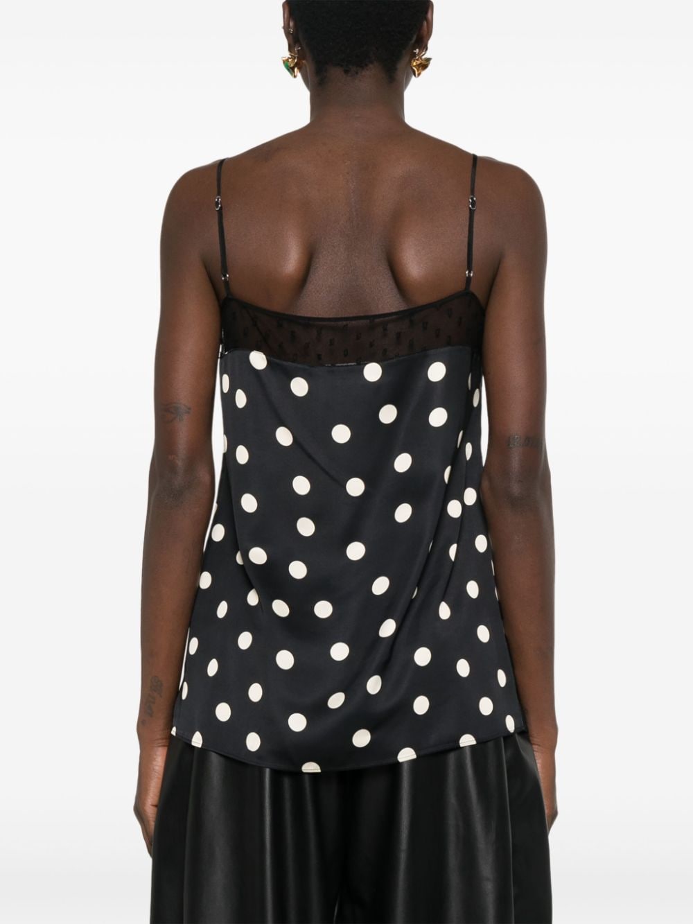 Stella McCartney polka-dot satin top - Image 4