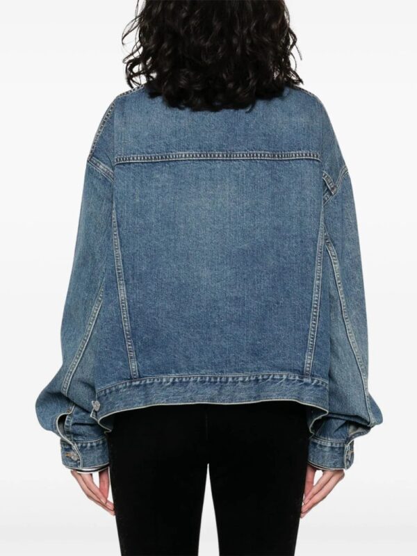 Balenciaga  panelled denim jacket - Image 4