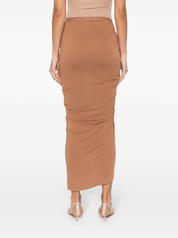 Rick Owens Lilies  asymmetric draped skirt - Image 4