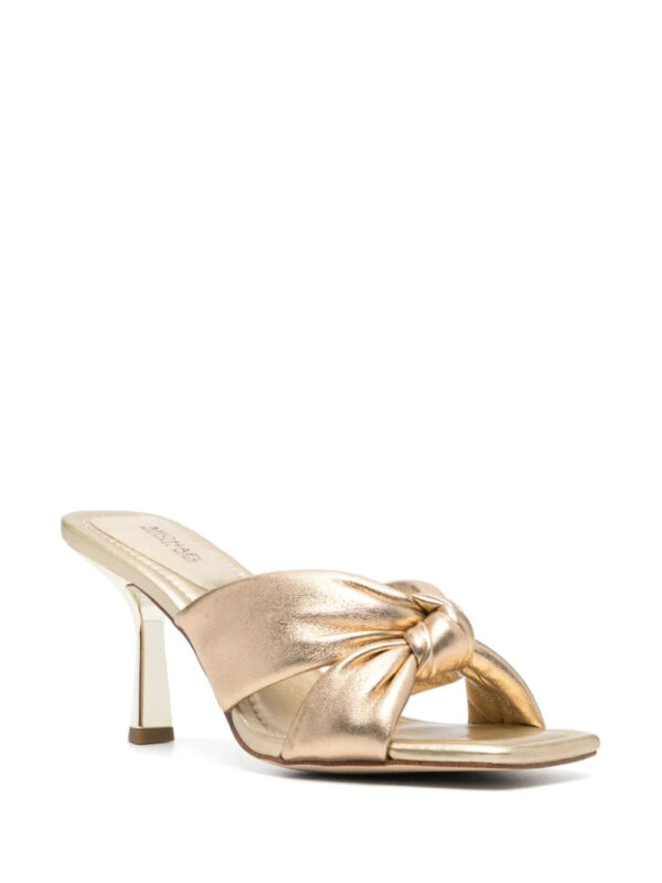 Michael Michael Kors  Elena 75mm metallic sandals - Image 2