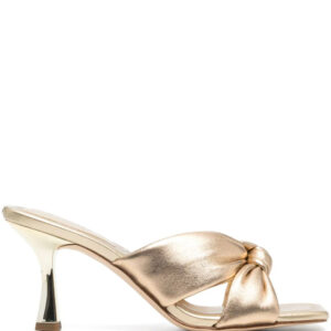 Michael Michael Kors  Elena 75mm metallic sandals