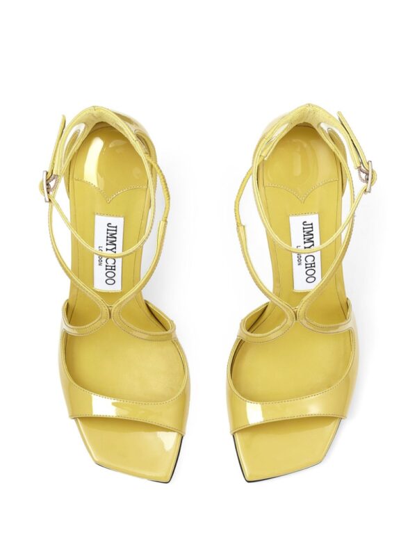 Jimmy Choo  Azia 95mm leather sandals - Image 3