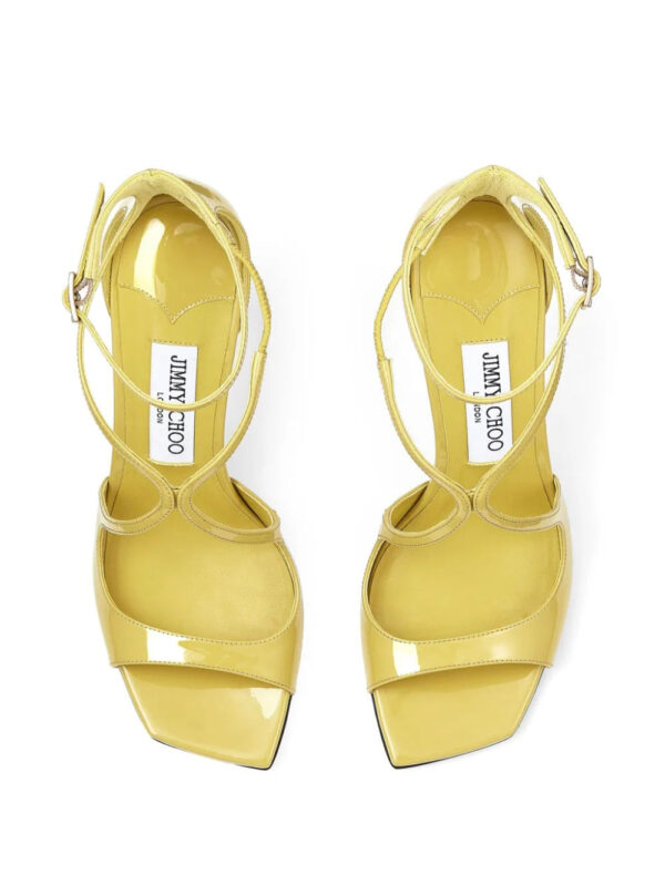 Jimmy Choo  Azia 95mm leather sandals - Image 4