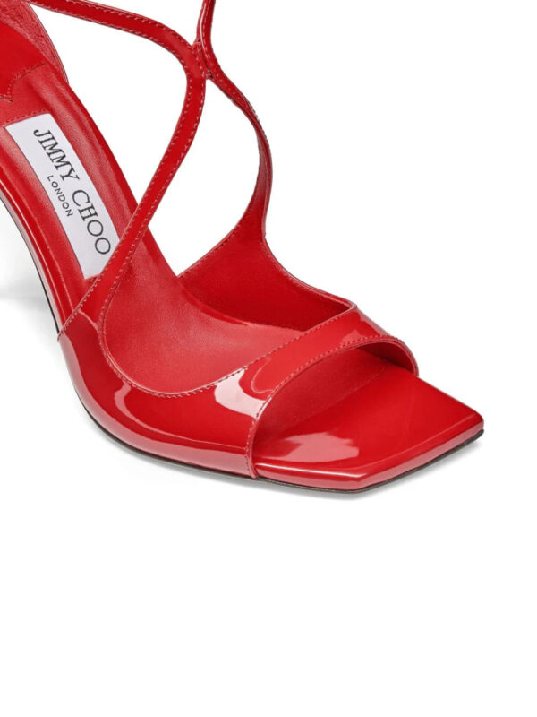 Jimmy Choo  95mm Azia leather sandals - Image 3