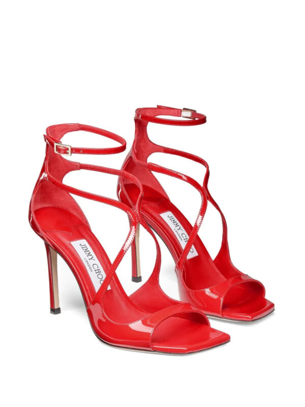 Jimmy Choo  95mm Azia leather sandals - Image 2
