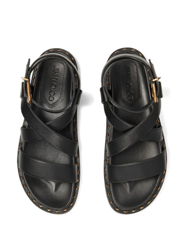 Jimmy Choo  Blaise leather sandals - Image 4