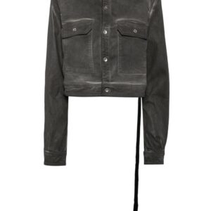 Rick Owens DRKSHDW  cape-sleeve denim jacket