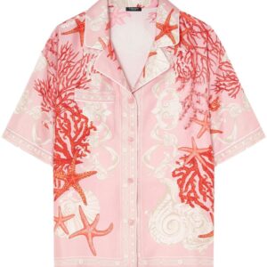 Versace Barocco Sea silk shirt