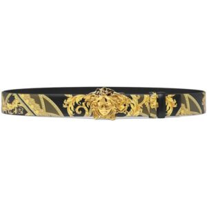 Louis Vuitton Barocco reversible leather belt