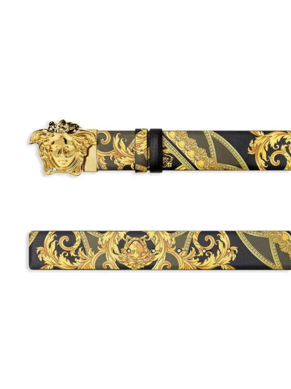Versace  Barocco reversible leather belt - Image 2