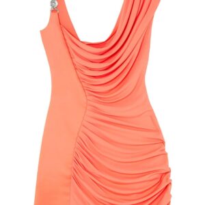 Versace Medusa '95 draped minidress