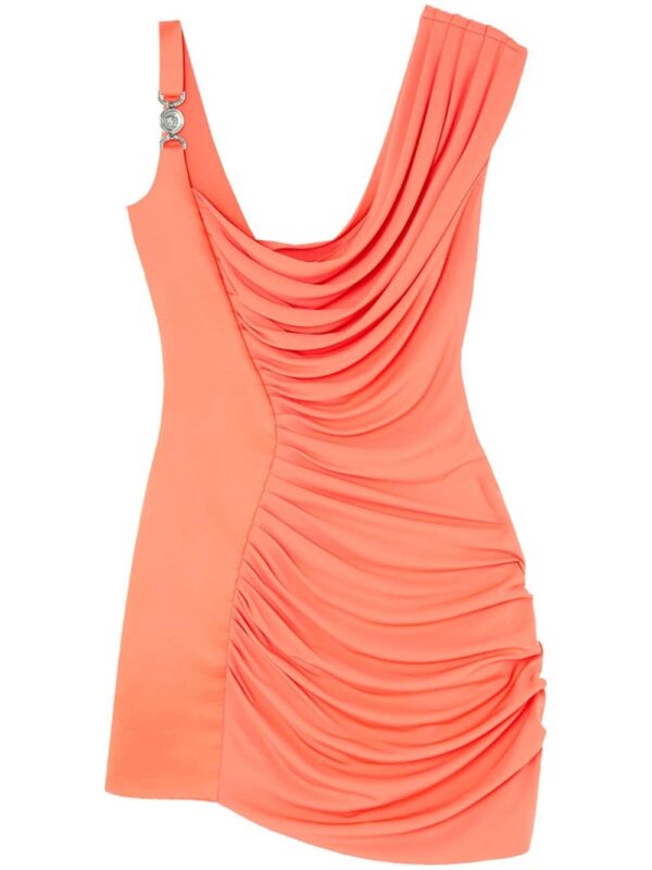 Versace Medusa '95 draped minidress