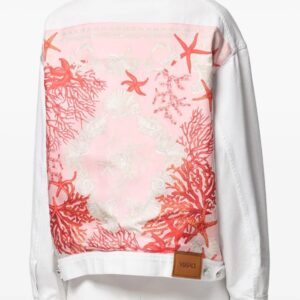 Versace  Barocco Sea denim jacket