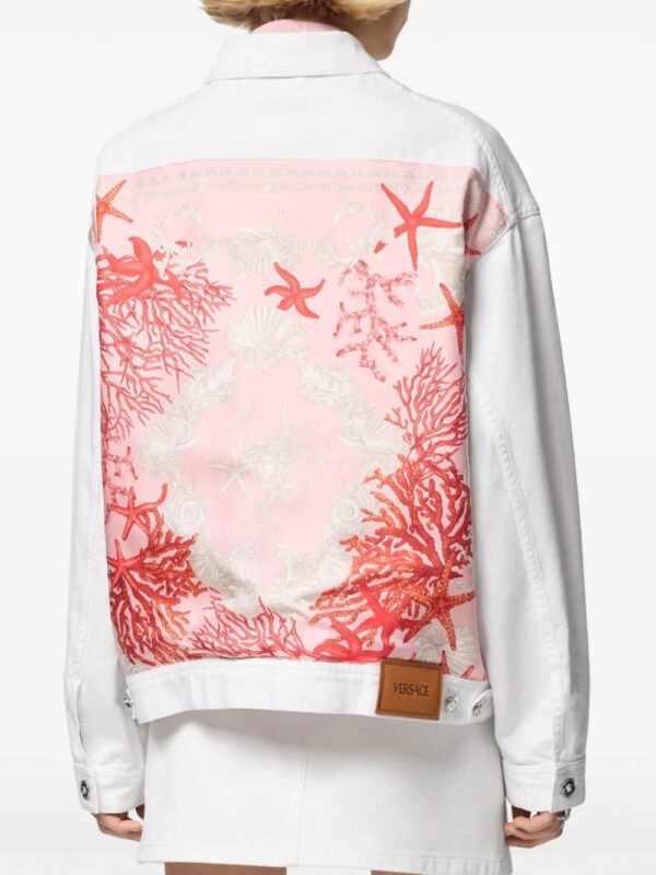 Versace  Barocco Sea denim jacket