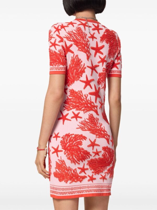 Versace Barocco Sea knitted midi dress - Image 3