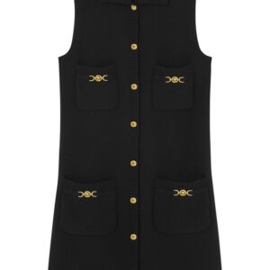 Versace sleeveless knitted minidress