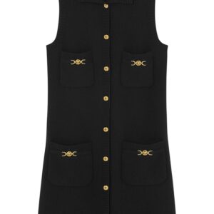 Versace sleeveless knitted minidress