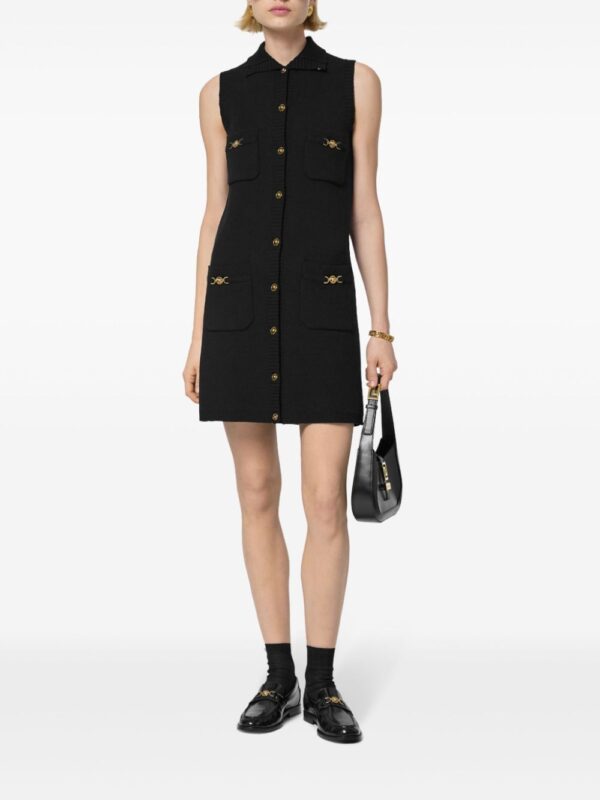 Versace  sleeveless knitted minidress - Image 2