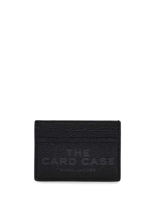 Marc Jacobs logo-print leather cardholder