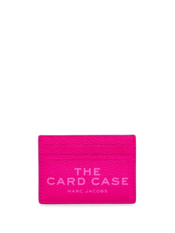 Marc Jacobs logo-debossed leather cardholder