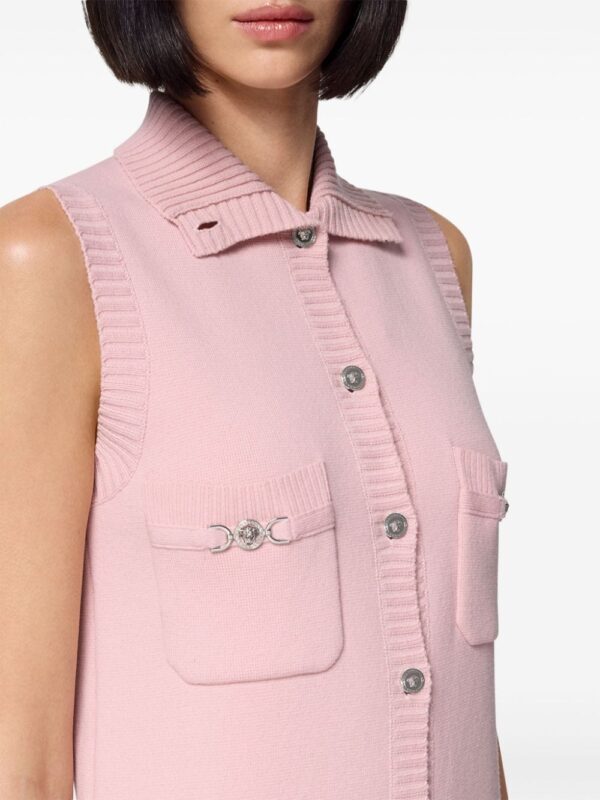 Versace Medusa '95 knit sleeveless dress - Image 5