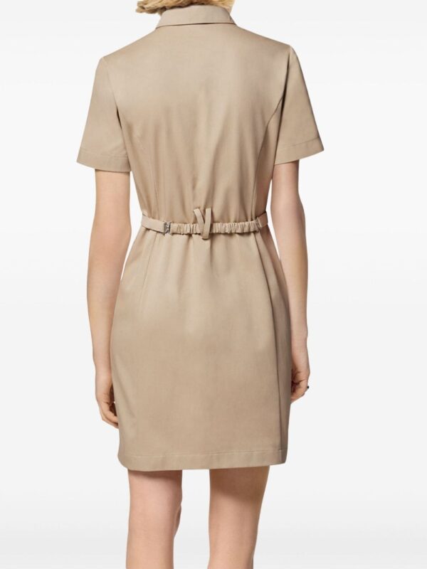 Versace cargo gabardine mini shirt dress - Image 4