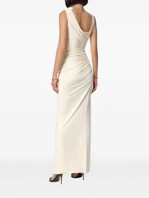 Versace  Medusa '95 draped gown - Image 4