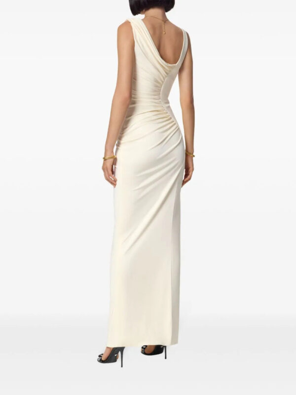 Versace  Medusa '95 draped gown - Image 4