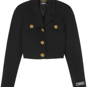 Versace  Medusa Head-buttons cropped jacket
