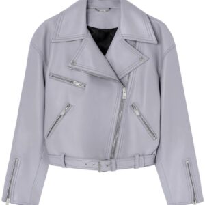 Versace  leather biker jacket