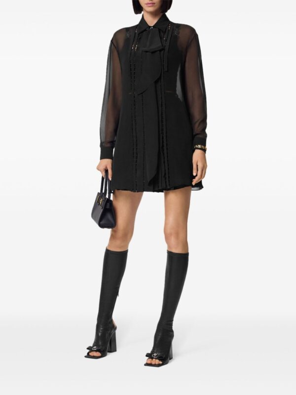 Versace  Lavalli�re silk shirt - Image 2