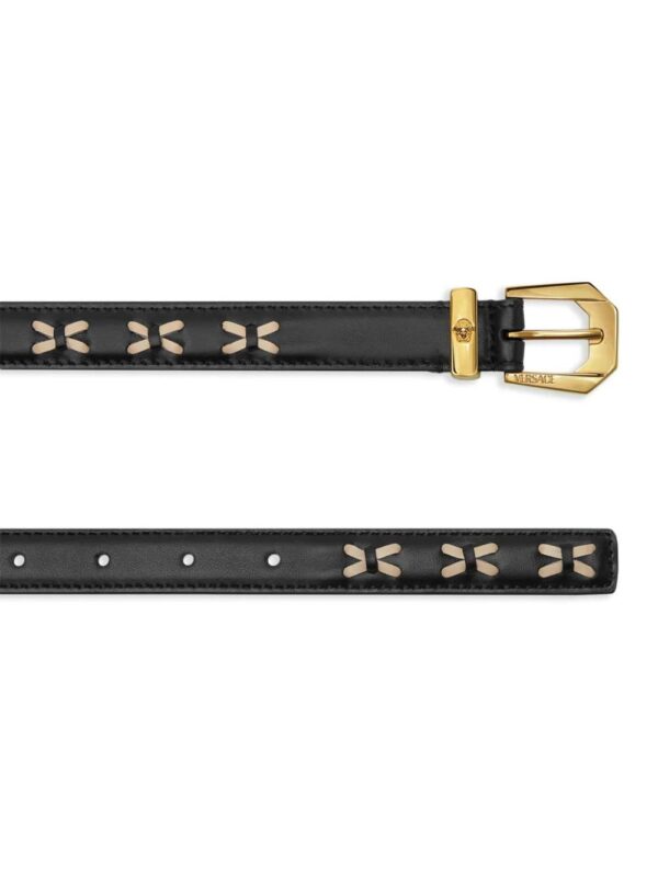 Versace  Medusa Heritage leather belt - Image 2