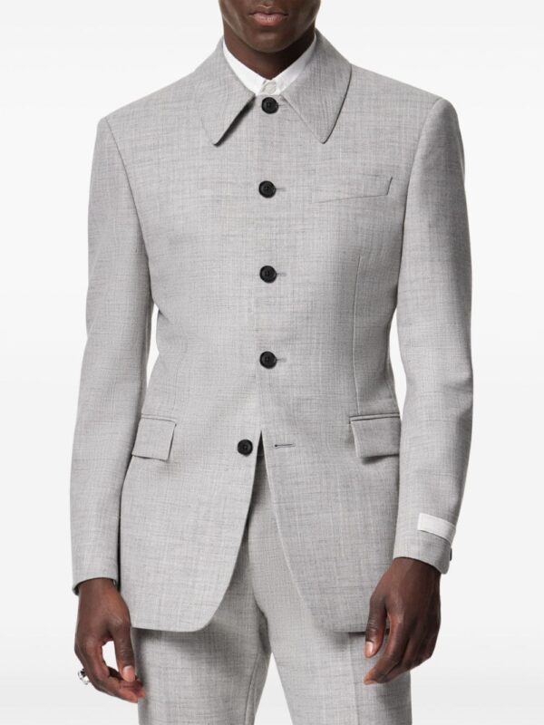 Versace  single-breasted tailored blazer - Image 3