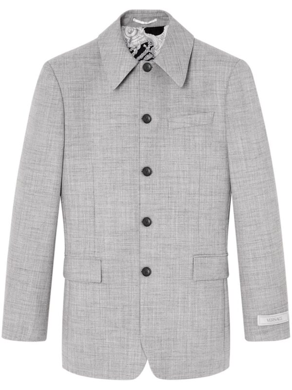 Versace  single-breasted tailored blazer