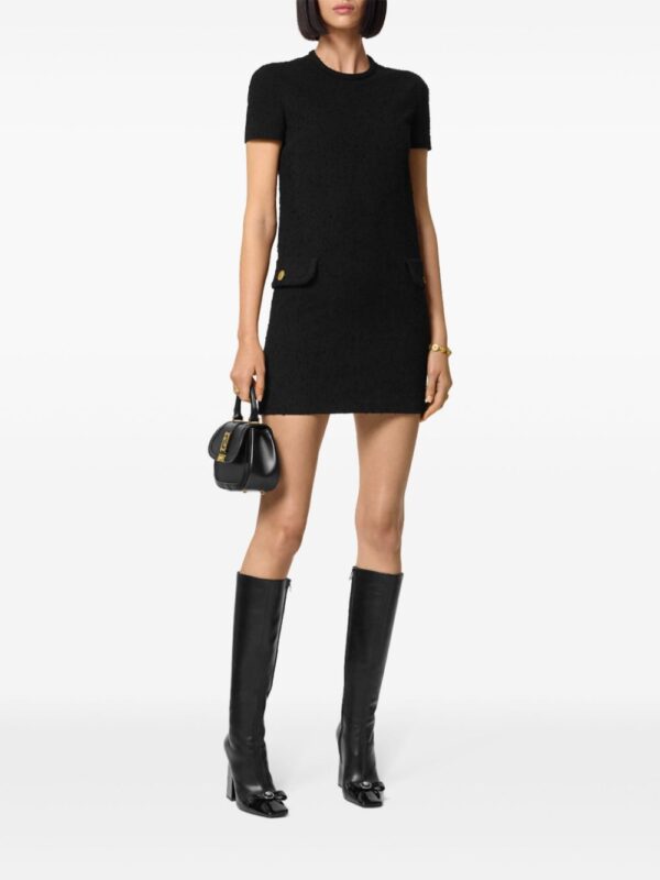 Versace tweed shift minidress - Image 2