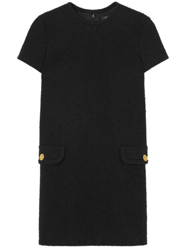 Versace tweed shift minidress