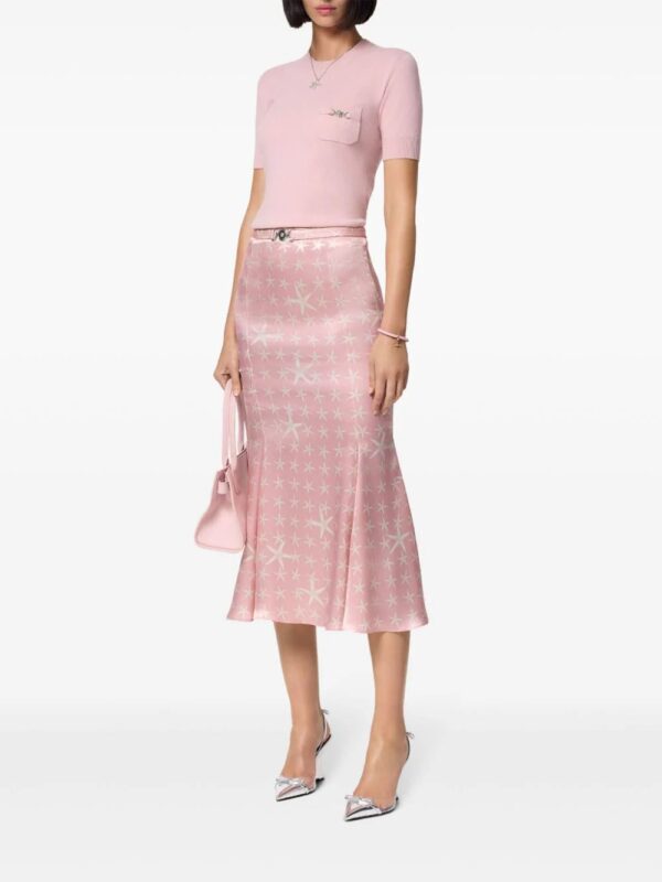 Versace  Stella Marina silk midi skirt - Image 2