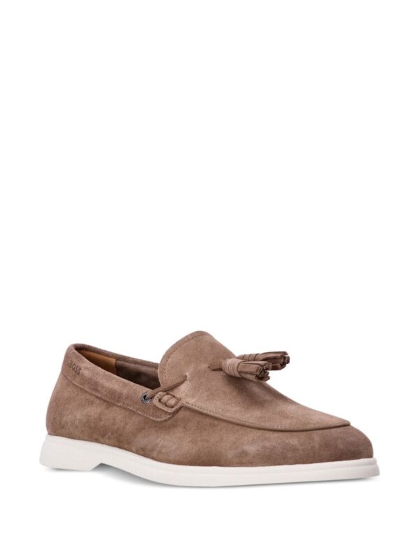 BOSS  tassel-detail suede loafers - Image 2