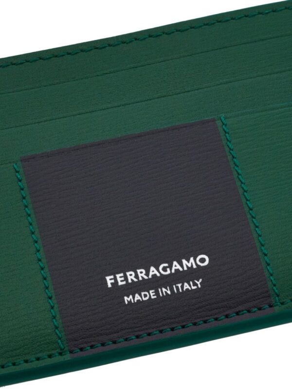 Ferragamo logo-print leather cardholder - Image 5