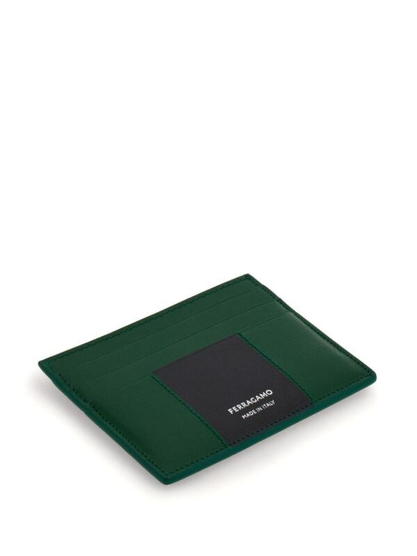 Ferragamo logo-print leather cardholder - Image 3