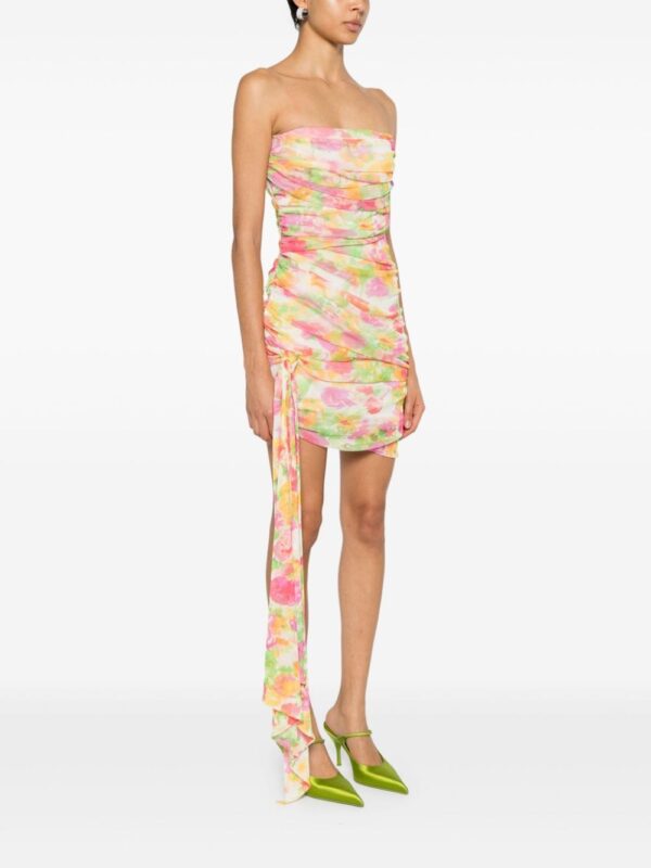 Saint Laurent floral-print mini dress - Image 3