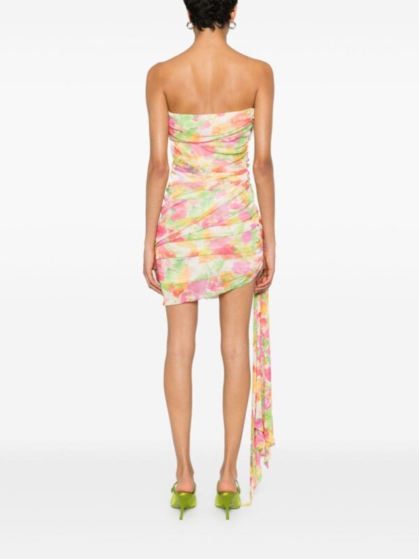 Saint Laurent floral-print mini dress - Image 4