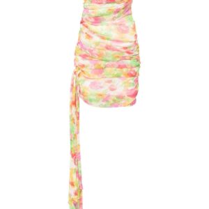 Saint Laurent floral-print mini dress