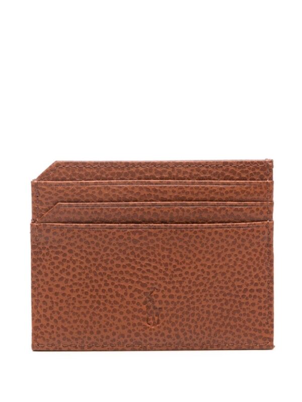 Polo Ralph Lauren debossed-logo leather cardholder - Image 2