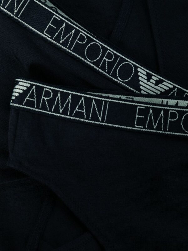 Emporio Armani  logo-waistband briefs (pack of two) - Image 4